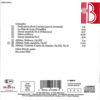 CD Isaac Albéniz: Music Of Spain