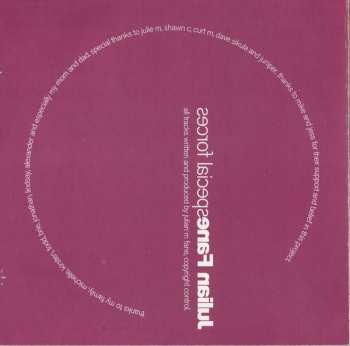 CD Julian Fane: Special Forces