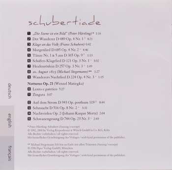 SACD Julian Prégardien: Schubertiade