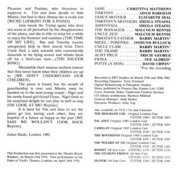 CD Elizabeth Seal: Salad Days - Revival London Cast