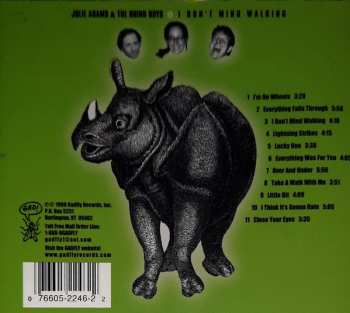 CD Julie Adams: I Don't Mind Walking