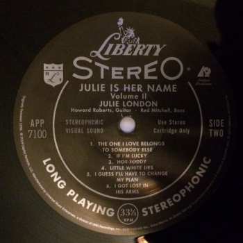 LP Julie London: Julie Is Her Name Volume II