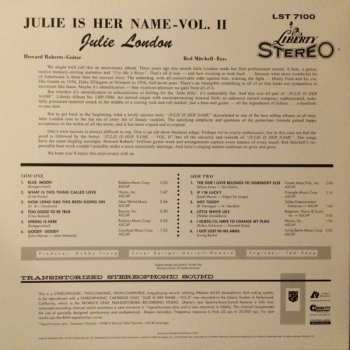 LP Julie London: Julie Is Her Name Volume II