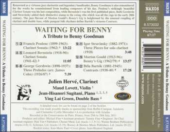 CD Julien Herve: Waiting For Benny - A Tribute To Benny Goodman