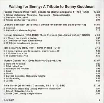 CD Julien Herve: Waiting For Benny - A Tribute To Benny Goodman