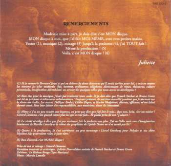 CD Juliette: Le Festin De Juliette