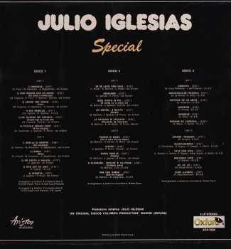 3LP/Zestaw pudełkowy Julio Iglesias: Special