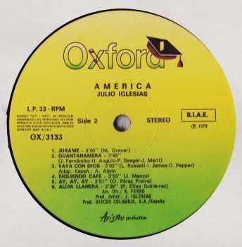 3LP/Zestaw pudełkowy Julio Iglesias: Special