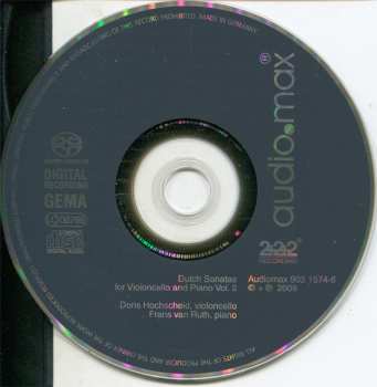 SACD Julius Röntgen: Dutch Cello Sonatas Vol. 2