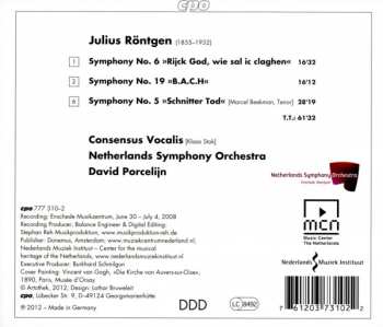 CD Consensus Vocalis: Symphonies 6, 5 & 19