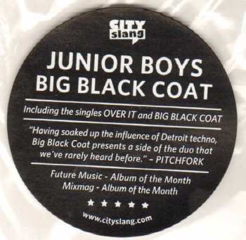 CD Junior Boys: Big Black Coat