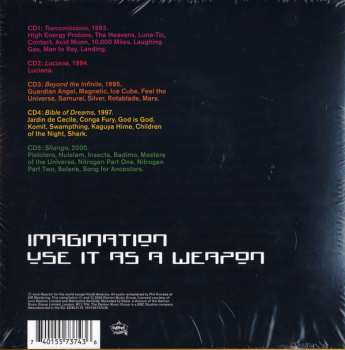 5CD/Zestaw pudełkowy Juno Reactor: Imagination, Use It As A Weapon