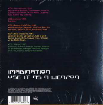 5CD/Zestaw pudełkowy Juno Reactor: Imagination, Use It As A Weapon