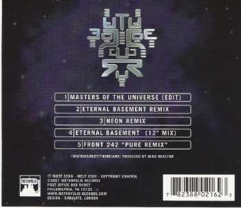 CD Juno Reactor: Masters Of The Universe