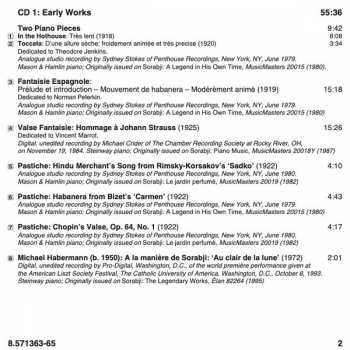 3CD Kaikhosru Shapurji Sorabji: Piano Music - Early Works · Nocturnes · Assertive Works