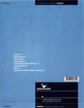 CD Kammerflimmer Kollektief: Hysteria