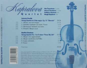 CD Antonín Dvořák: String Quartet In E Flat Major, Op. 51 "Slavonic" / String Quartet No. 1 "From My Life"