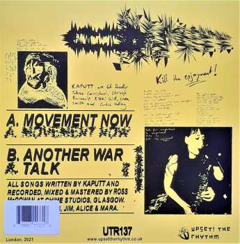 SP Kaputt: Movement Now / Another War Talk LTD | CLR
