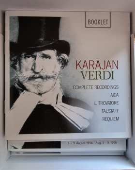 8CD/Zestaw pudełkowy Herbert von Karajan: Aida, Il Trovatore, Falstaff, Requiem