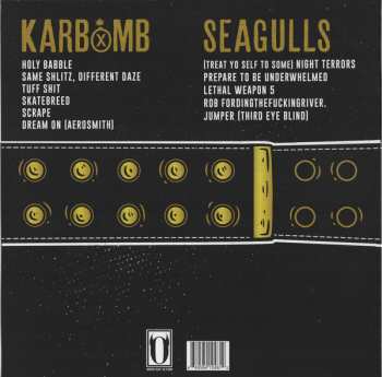 LP Karbomb: KARBOMB / SEAGULLS CLR