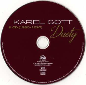 5CD/Zestaw pudełkowy Karel Gott: Duety (1962-2015)