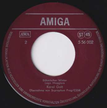 SP Karel Gott: Karel Gott