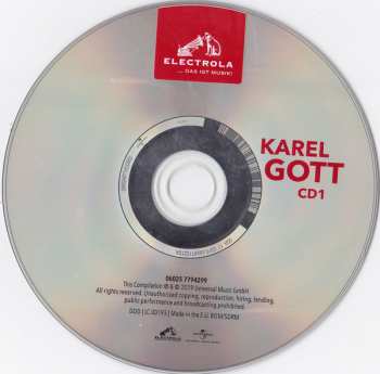 3CD/Zestaw pudełkowy Karel Gott: Karel Gott