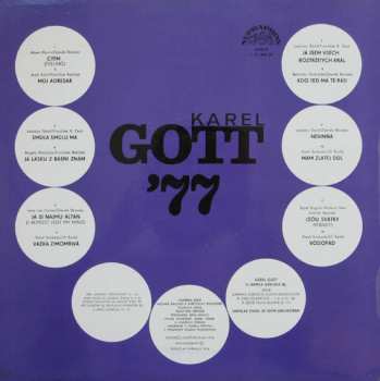 LP Karel Gott: Karel Gott '77