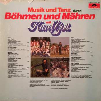 LP Karel Gott: Musik Und Tanz Durch Böhmen Und Mähren Mit Karel Gott