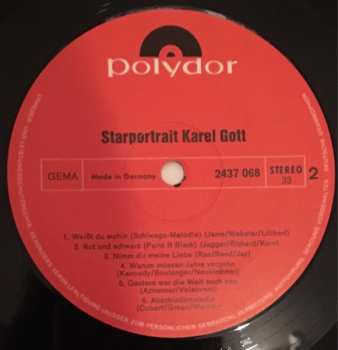 2LP/Zestaw pudełkowy Karel Gott: Starportrait Karel Gott