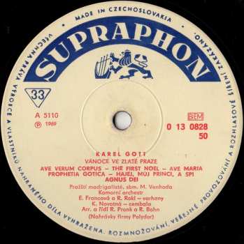 LP Karel Gott: Vánoce Ve Zlaté Praze