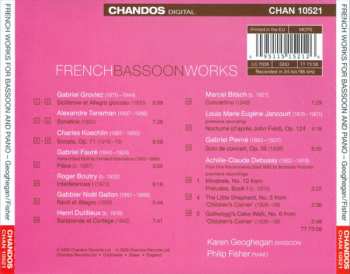 CD Karen Geoghegan: French Bassoon Works