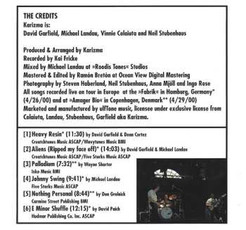 CD Karizma: Document