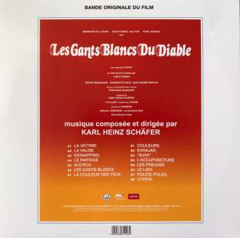 LP Karl Heinz Schäfer: Les Gants Blancs Du Diable (Bande Originale Du Film)
