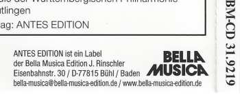 CD Württembergische Philharmonie Reutlingen: Abendphantasie /  Metamorphosen