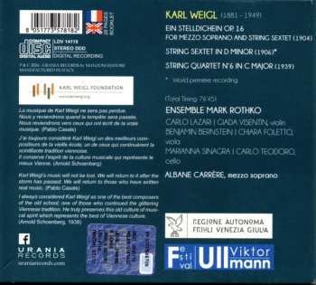 CD Karl Weigl: Chamber Works