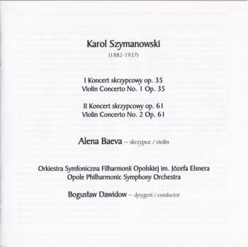 CD Karol Szymanowski: Violin Concertos Nos 1 & 2