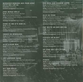 2CD Kasalla: Nit esu laut - live mit Orchester