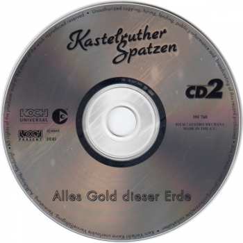 3CD/Zestaw pudełkowy Kastelruther Spatzen: Alles Gold Dieser Erde