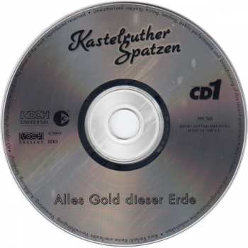 3CD/Zestaw pudełkowy Kastelruther Spatzen: Alles Gold Dieser Erde