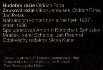 LP Katapult: Pozor, Rock! Live 1988