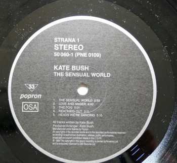 LP Kate Bush: The Sensual World (POPRON)