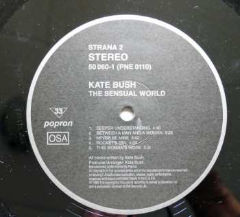 LP Kate Bush: The Sensual World (POPRON)