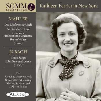 CD Johann Sebastian Bach: Kathleen Ferrier In New York