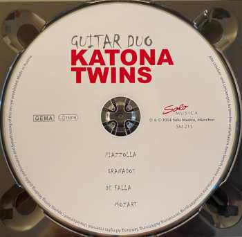 CD Katona Twins: Piazzola. Granados. De Falla. Mozart