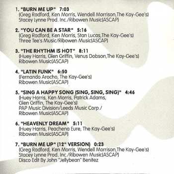 CD The Kay-Gees: Burn Me Up