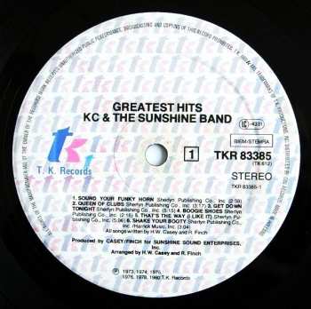 LP KC & The Sunshine Band: Greatest Hits
