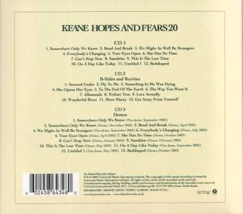 3CD/SP/Zestaw pudełkowy Keane: Hopes And Fears 20 DLX | LTD