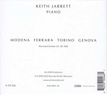 4CD/Zestaw pudełkowy Keith Jarrett: A Multitude Of Angels