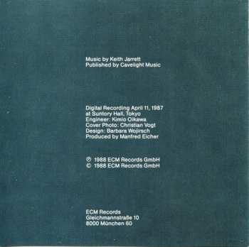 CD Keith Jarrett: Dark Intervals